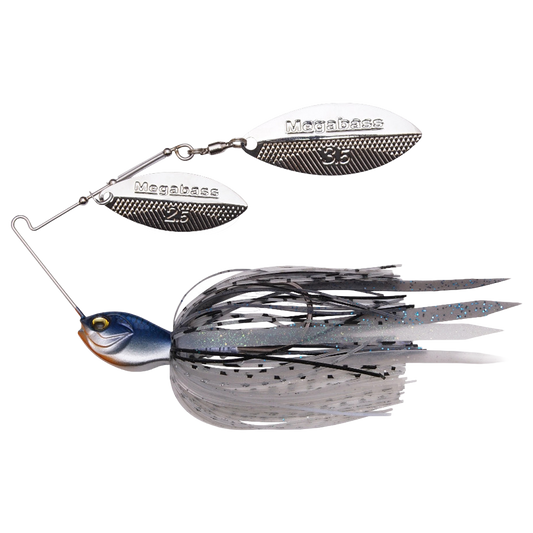 MEGABASS SV-3 DOUBLE WILLOW SPINNERBAIT - 1/2OZ