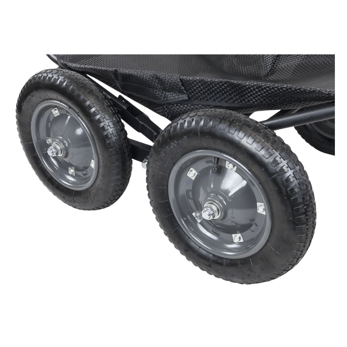 HAWK CRAWLER DEER CART WHEEL VIEW