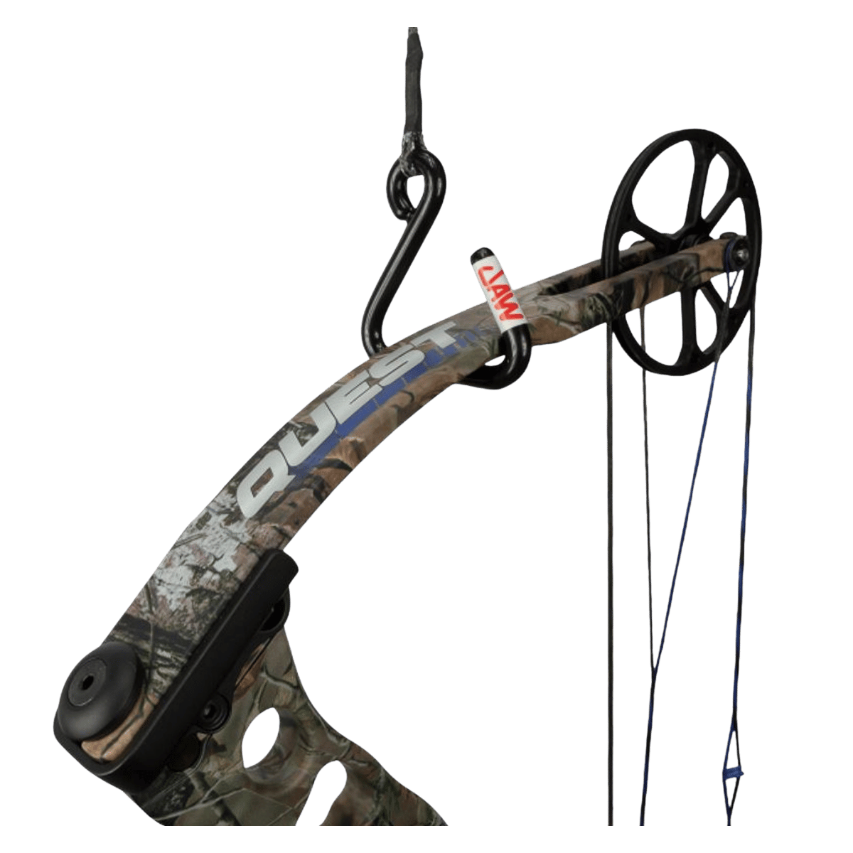 HAWK JAW HOOK HOIST ROPE JAW AND ROPE VIEW