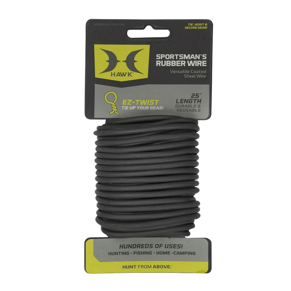 HAWK SPORTSMANS RUBBER WIRE IN PACK VIEW