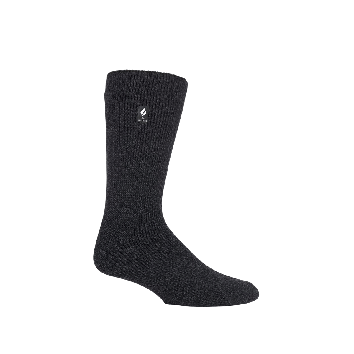 HEAT HOLDER DUNNOCK ORIGINAL TWIST SOCKS - MEN’S (SIZE 7-12) - BLACK/CHARCOAL