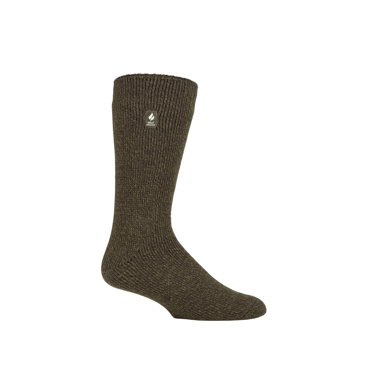 HEAT HOLDER DUNNOCK ORIGINAL TWIST SOCKS - MEN’S (SIZE 7-12) - FOREST GREEN