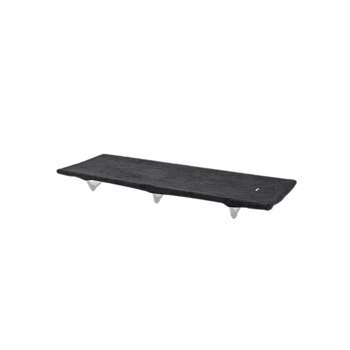 HELINOX FLEECE COT WARMER - BLACK - SIDE FRONT VIEW
