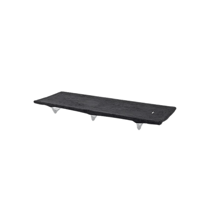 HELINOX FLEECE COT WARMER - BLACK - SIDE FRONT VIEW