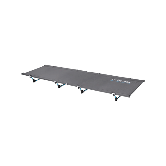 HELINOX LITE COT - BLACK - SIDE FRONT VIEW