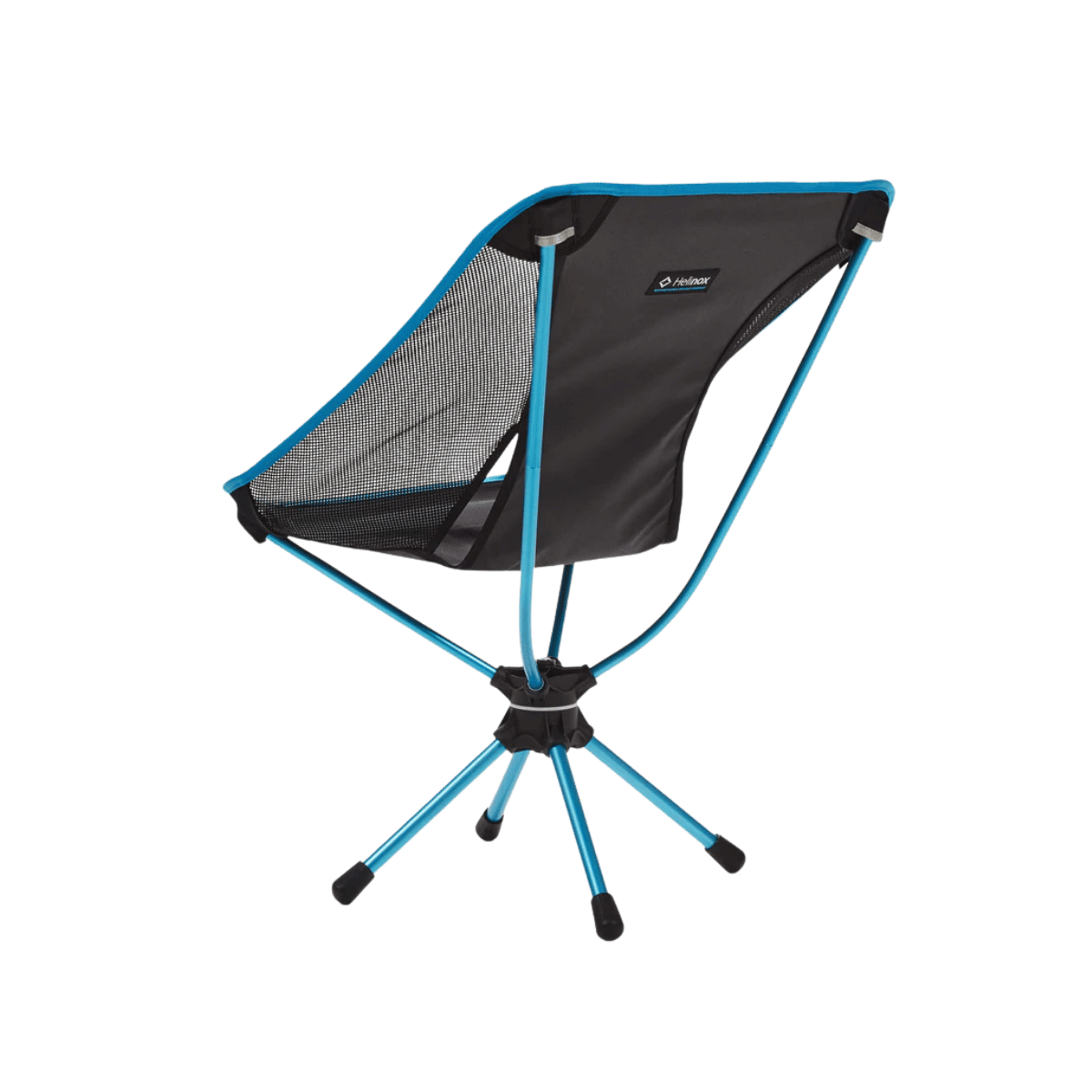 HELINOX SWIVEL CHAIR - BLACK  - SIDE BACK VIEW