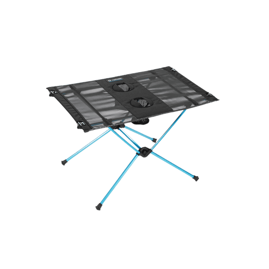 HELINOX TABLE ONE - BLACK - SIDE FRONT VIEW