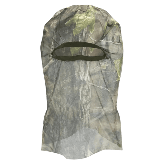 HOT SHOT FULL MESH FACEMASK NATURAL GREEN CAMO