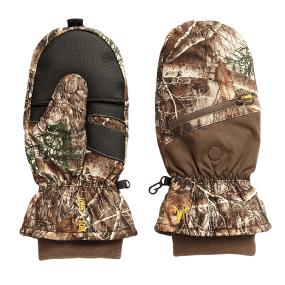 HOT SHOT POP-TOP C40 INS MITTEN REALTREE EDGE POPTOP
