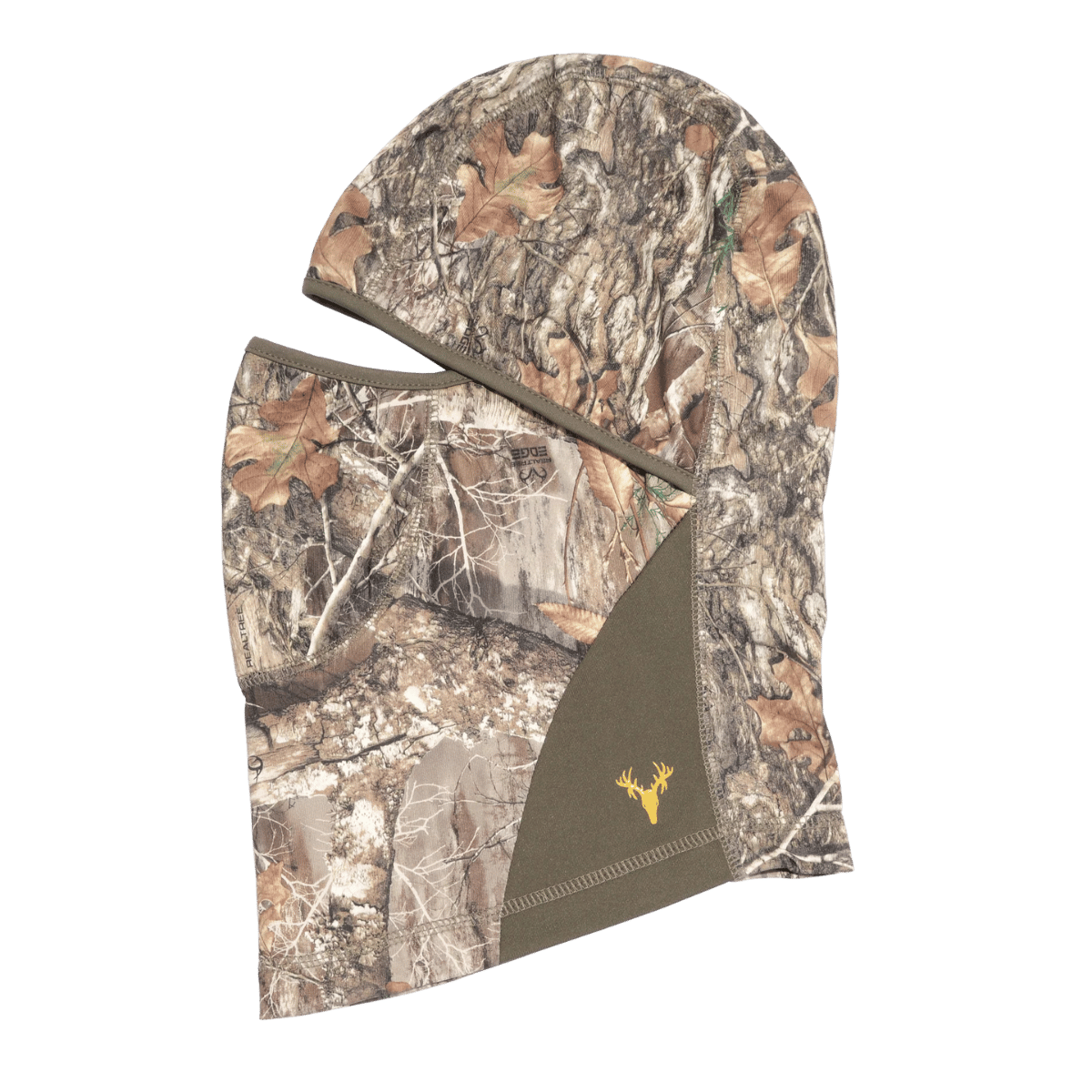 HOT SHOT REVERSIBLE FLC FACEMASK MENS GROUSE CAMO SIDE VIEW
