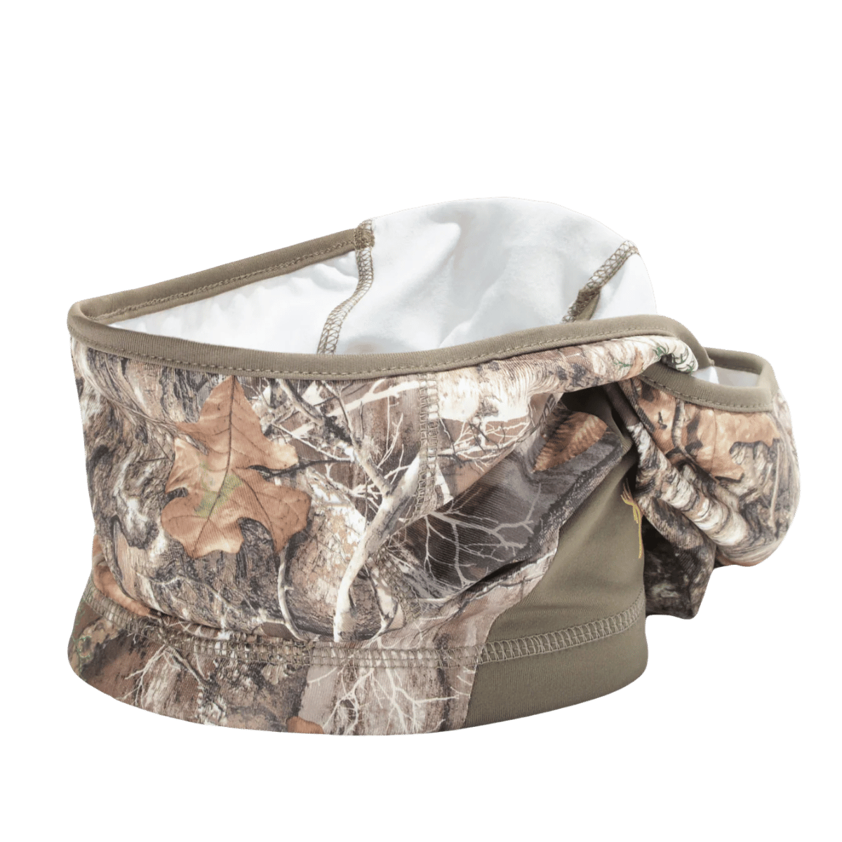 HOT SHOT REVERSIBLE FLC FACEMASK MENS GROUSE CAMO 1/4 VIEW
