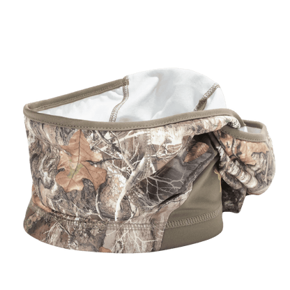 HOT SHOT REVERSIBLE FLC FACEMASK MENS GROUSE CAMO 1/4 VIEW