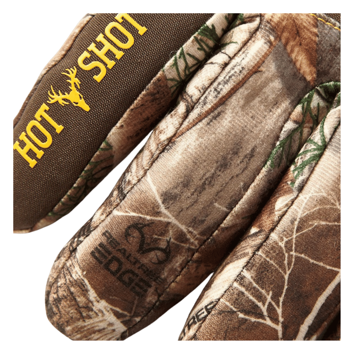 HOT SHOT YOUTH BRUSHED TRICOT GLOVES EDGE FINGER VIEW