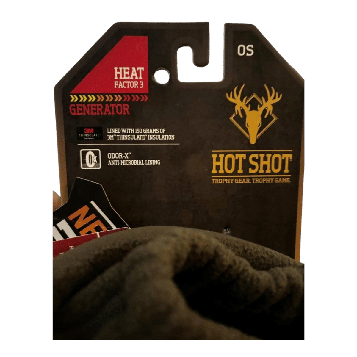 HOT SHOT GENERATOR HAND MUFF UNISEX EDGE CAMO IN PACK
