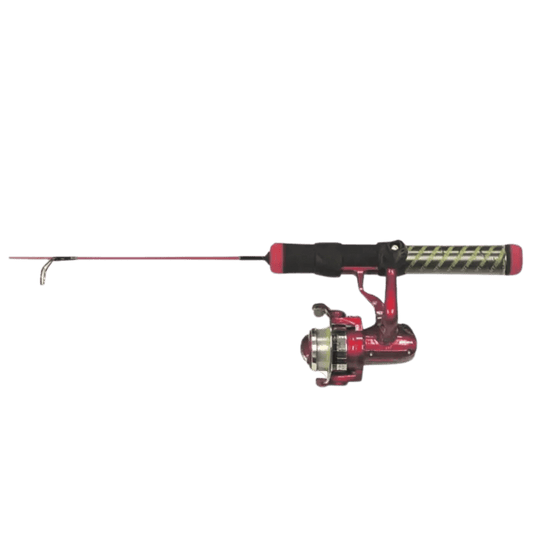 HT RED HOT ICE FISHING ROD COMBO 24-INCH