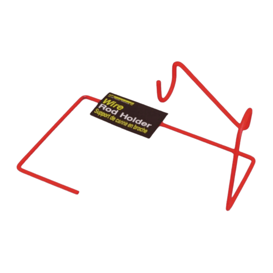 HT RED WIRE ICE ROD HOLDER - RED