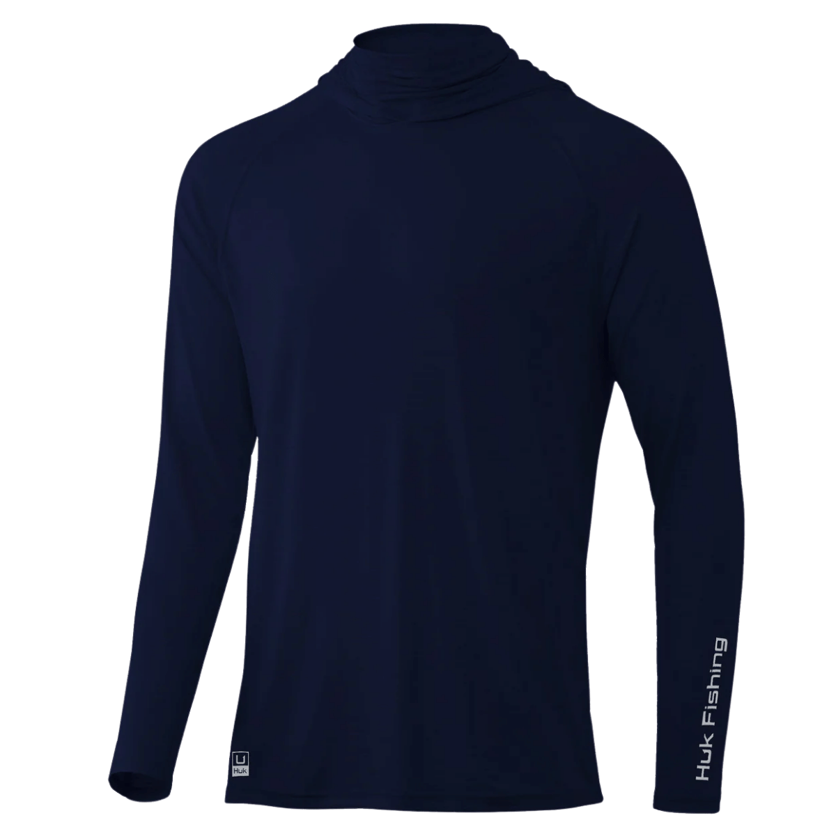 HUK MEN'S A1A PERFORMANCE HOODIE - NAVAL BLUE