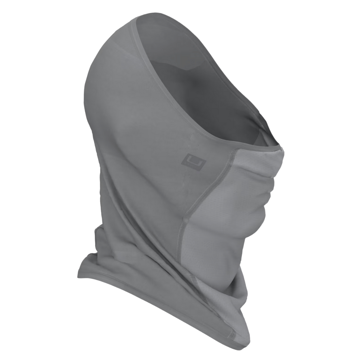 HUK PURSUIT SOLID GAITER HARBOR MIST FRONT SIDE VIEW