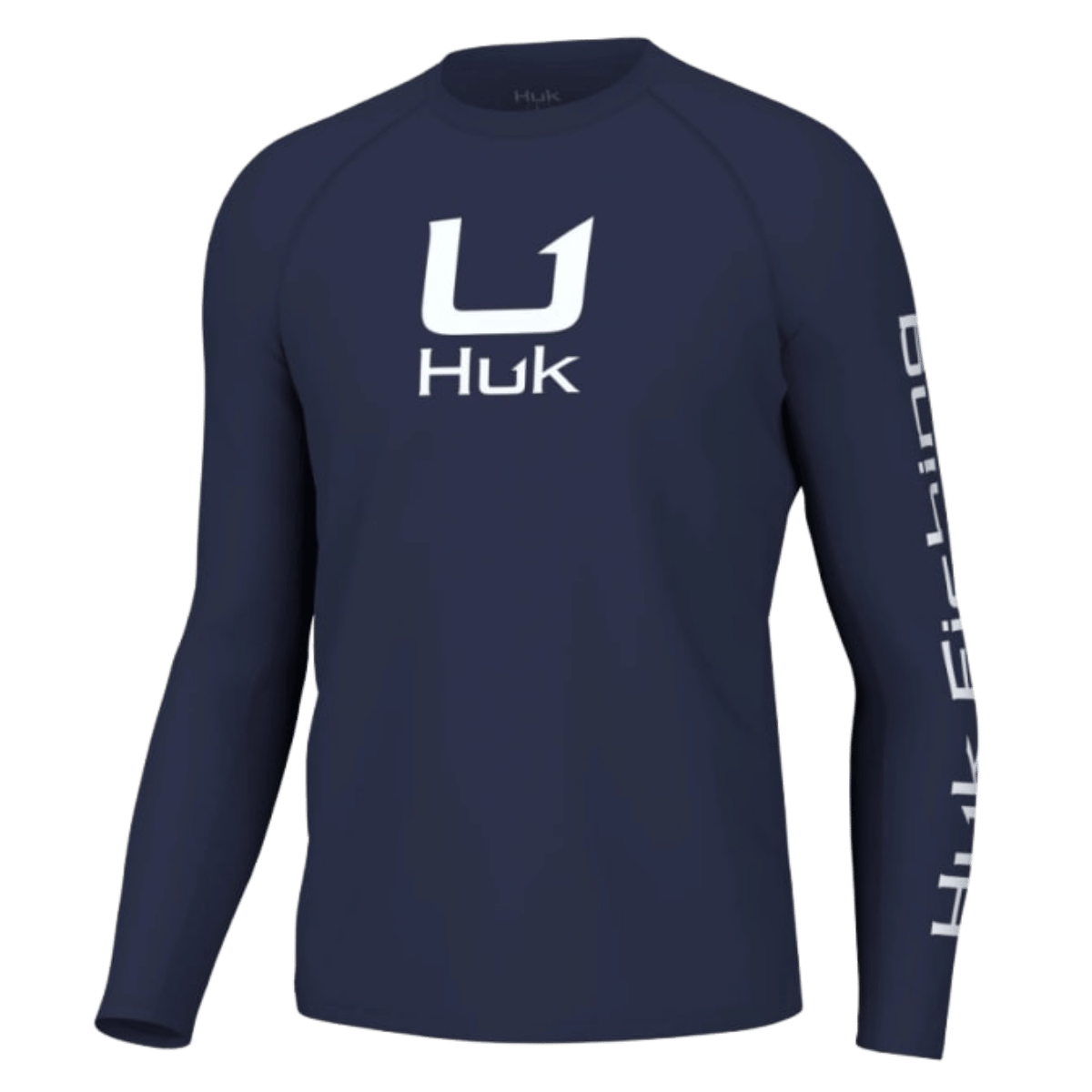 HUK MEN'S ICON LONG SLEEVE CREW - NAVAL ACADEMY
