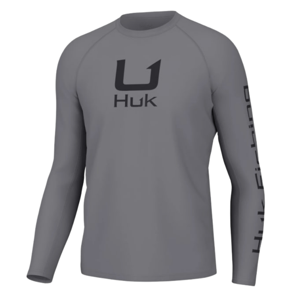 HUK MEN'S ICON LONG SLEEVE CREW - NIGHT OWL