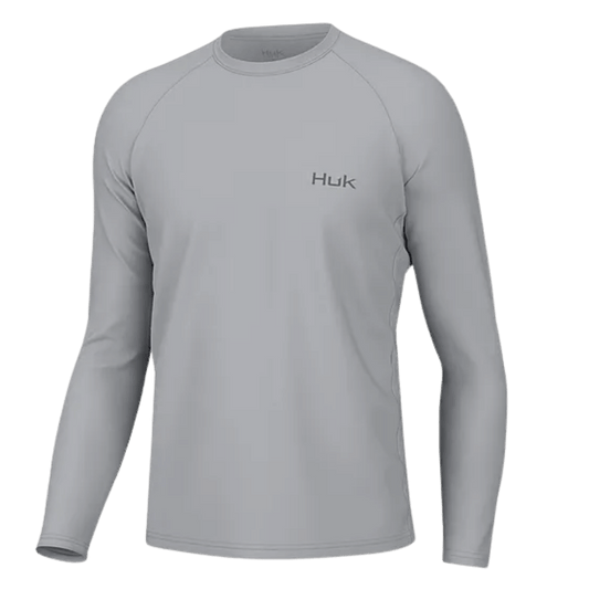 HUK MEN'S KC AMBUSH PURSUIT SHIRT - HARBOR MIST - FRONT VIEW