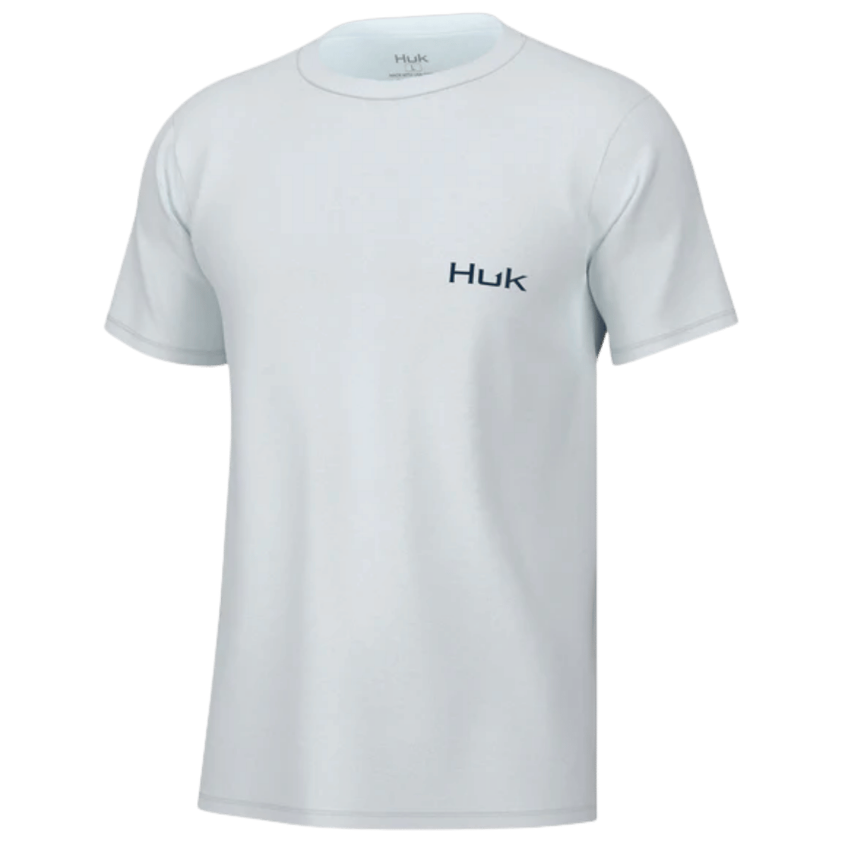 HUK MEN'S KC PAINTED STRIPES TEE - WHITE - FRONT VIEW
