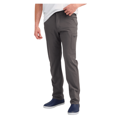 HUK MEN'S NEXT LEVEL PANT - IRON - FRONT VIEW