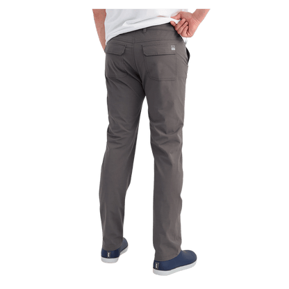 HUK MEN'S NEXT LEVEL PANT - IRON - BACK VIEW