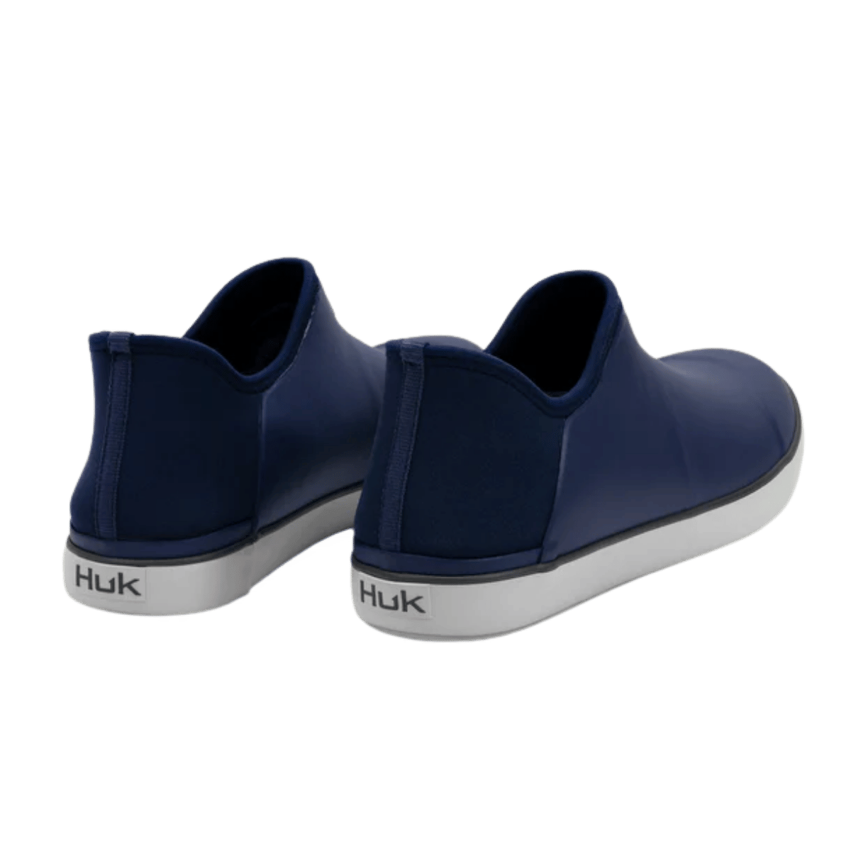 HUK MEN'S ROGUE WAVE SHOE - NAVAL ACADEMY - REAR ANGLE VIEW