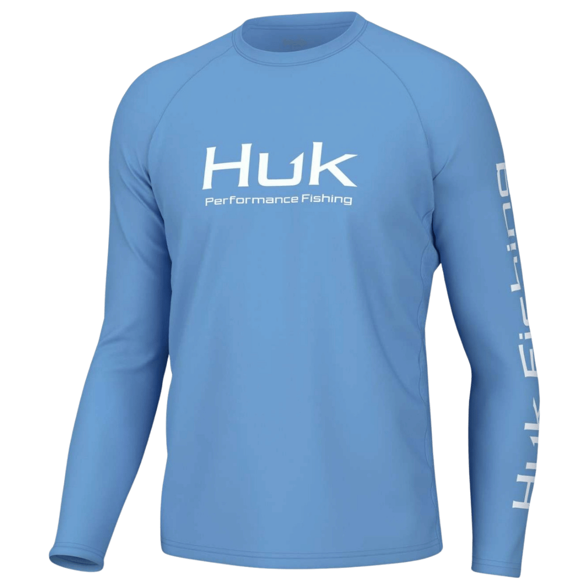 HUK MEN'S VENTED PURSUIT LONG-SLEEVE - MAROLINA BLUE