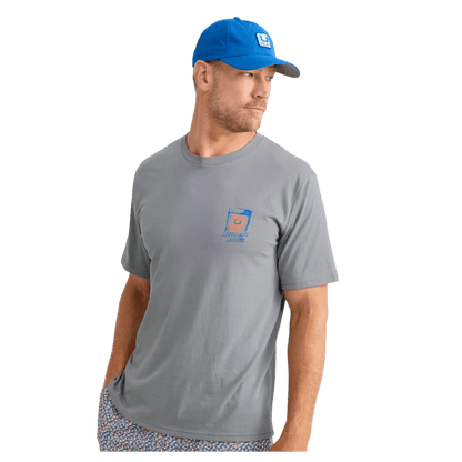 HUK MEN'S WANDO TEE - NIGHT OWL - FRONT VIEW