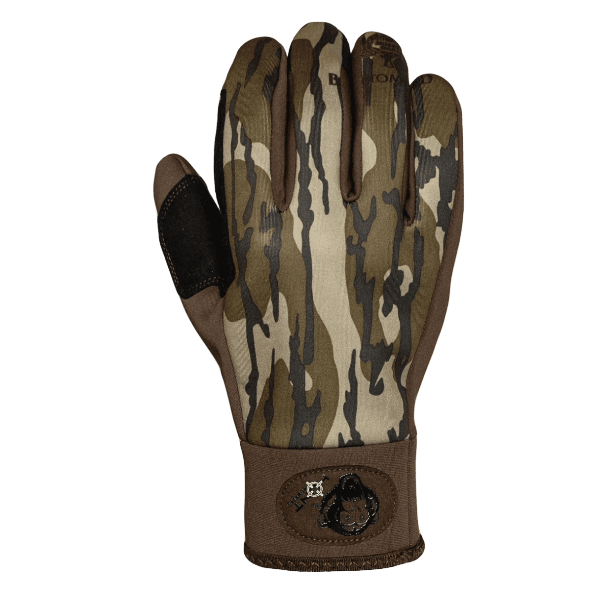 HUNT MONKEY HUNT TEC BONDED GLOVES - ORIGINAL BOTTOMLAND - FRONT VIEW