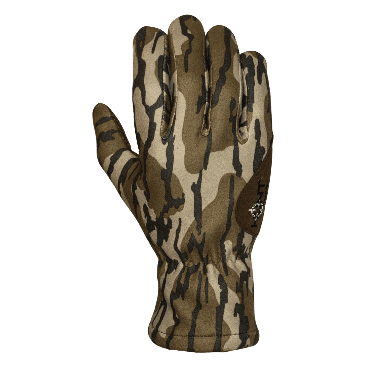 HUNT MONKEY TASK HUNT FLEECE GLOVES - BOTTOMLAND - FRONT VIEW