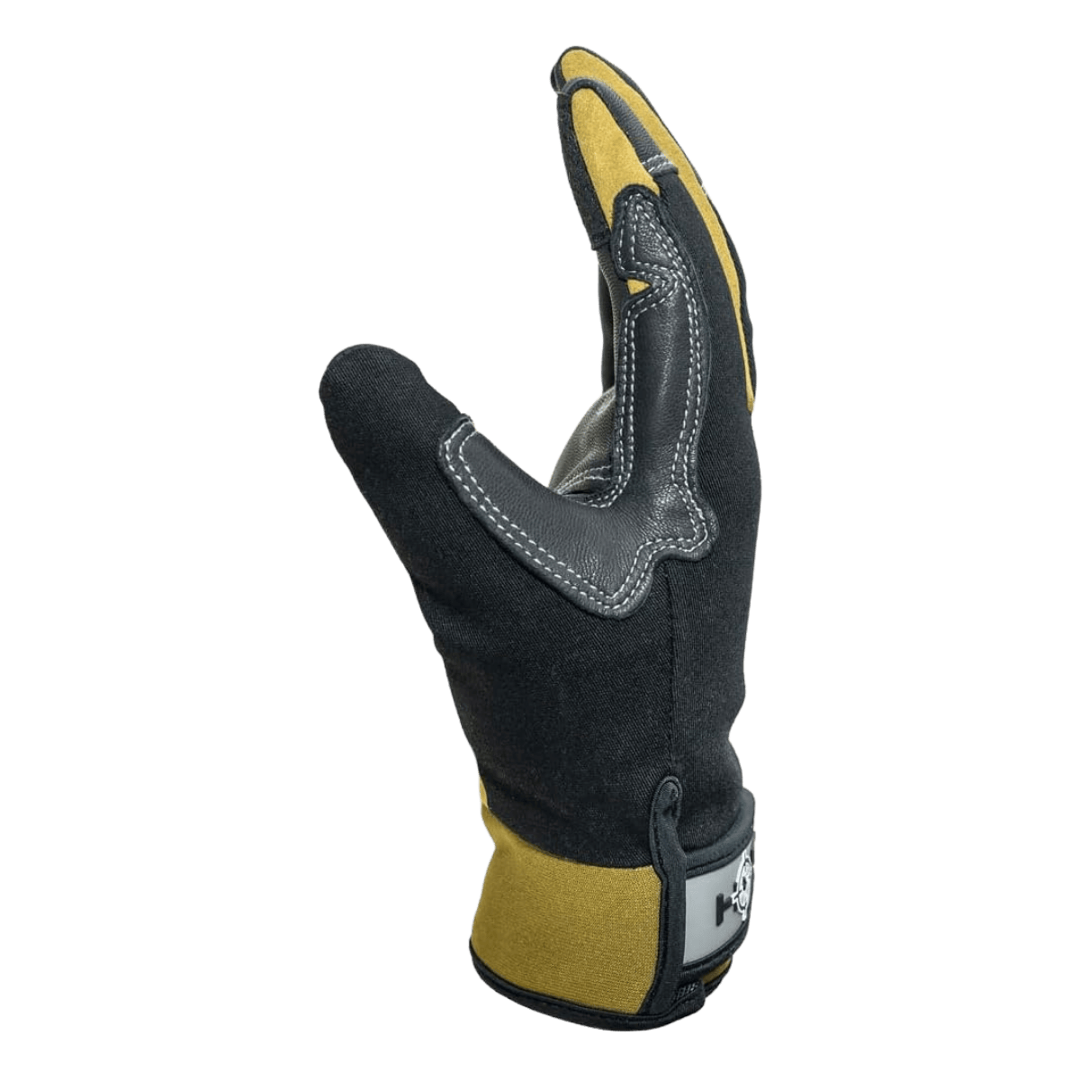 HUNT MONKEY UPLAND FIELDMASTER GLOVEAS - BLACK/TAN - SIDE VIEW