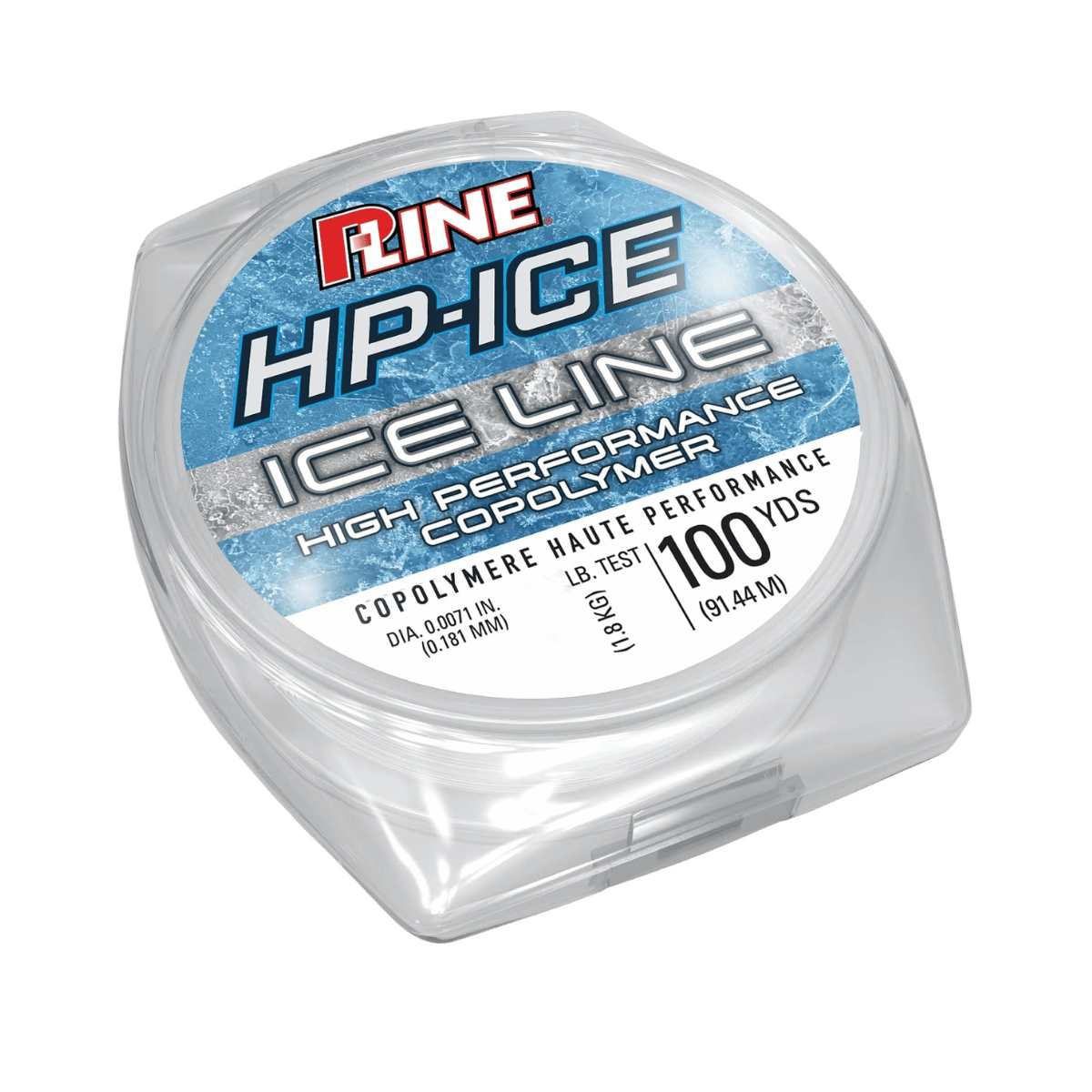 P-LINE HP COPOLYMER ICE LINE 100YD - CLEAR