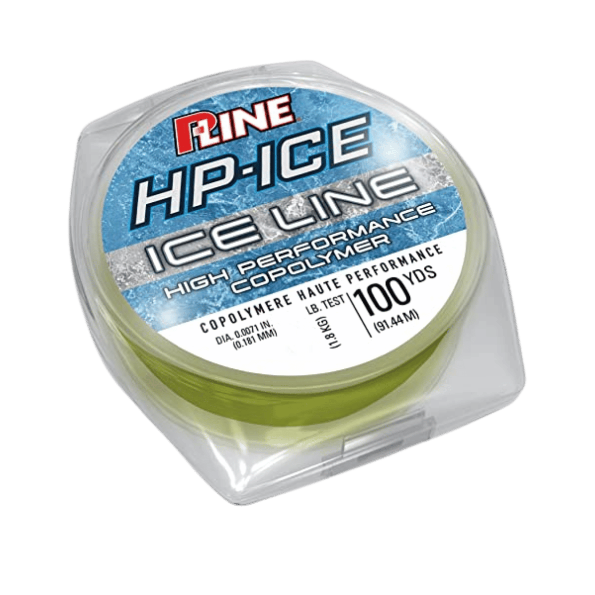 P-LINE HP COPOLYMER ICE LINE 100YD - FLO GREEN