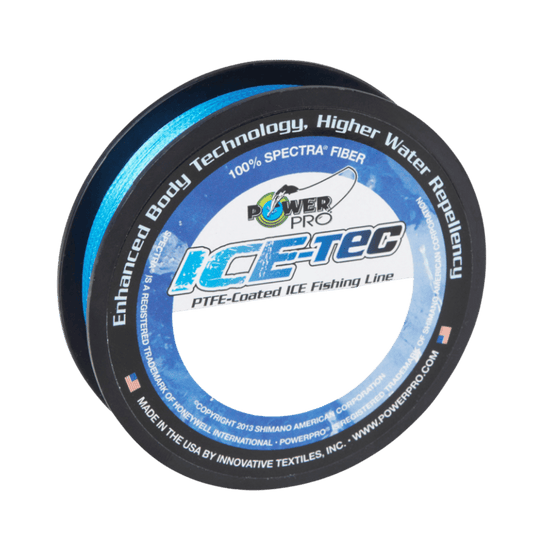 POWER PRO ICE-TEC LINE 50YD - 10 LBS - ICE BLUE