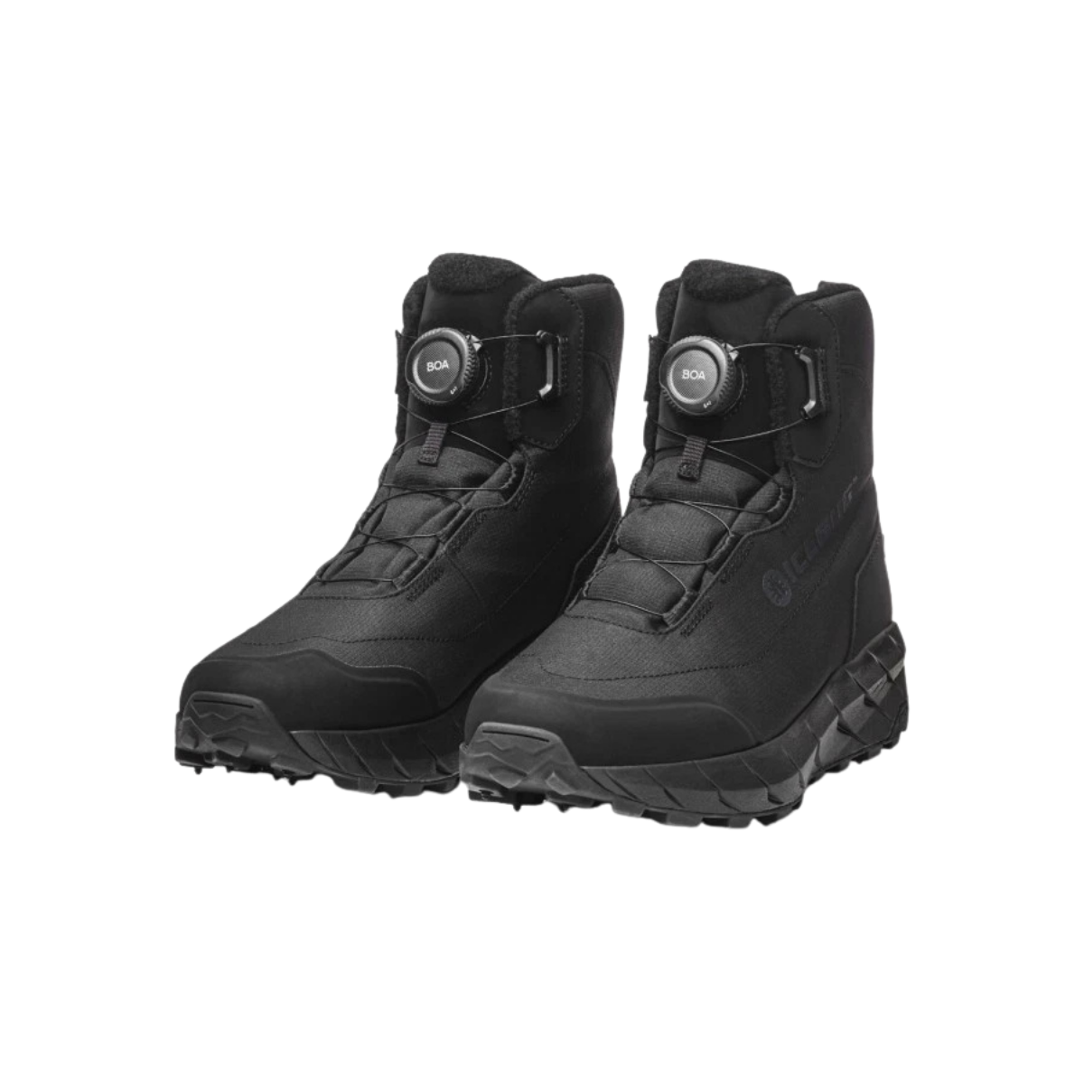ICEBUG INSOLES ALNE BUGRIP WP WALKING BOOTS FRONT VIEW