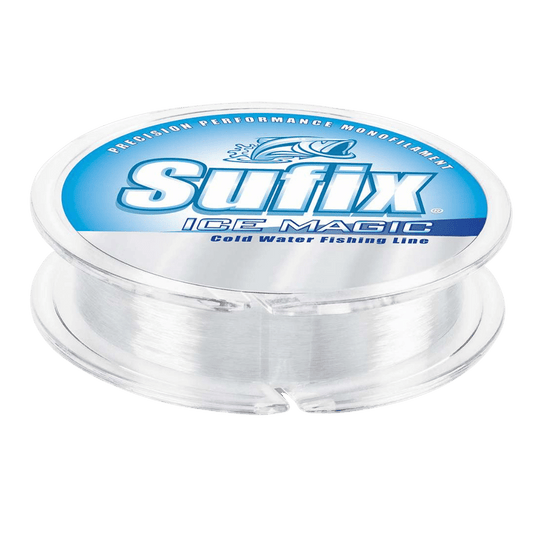 SUFIX ICE MAGIC MONOFILAMENT 300YD CLEAR 8LBS FISHING LINE