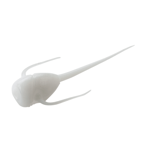 13 FISHING PARALYZER ICE PLASTICS 6PK - WHITE NO. 1
