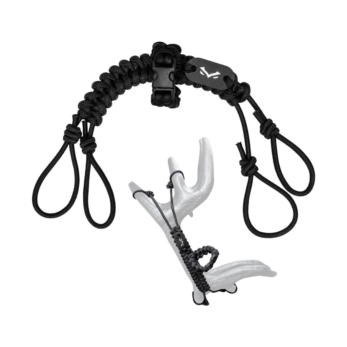 ILLUSION GAME CALLS BLACK RACK SILENCER - TOP VIEW1