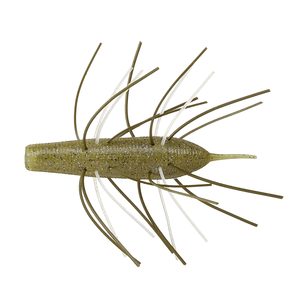 IMO KEMUSHI STICK WORM 95 -  4PK - 3.8 IN brown white