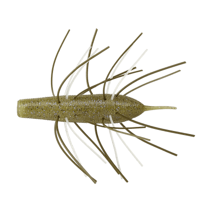 IMO KEMUSHI STICK WORM 95 -  4PK - 3.8 IN brown white