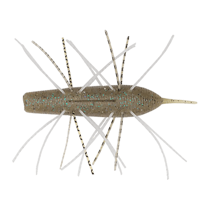 IMO KEMUSHI STICK WORM 95 -  4PK - 3.8 IN light gill candy