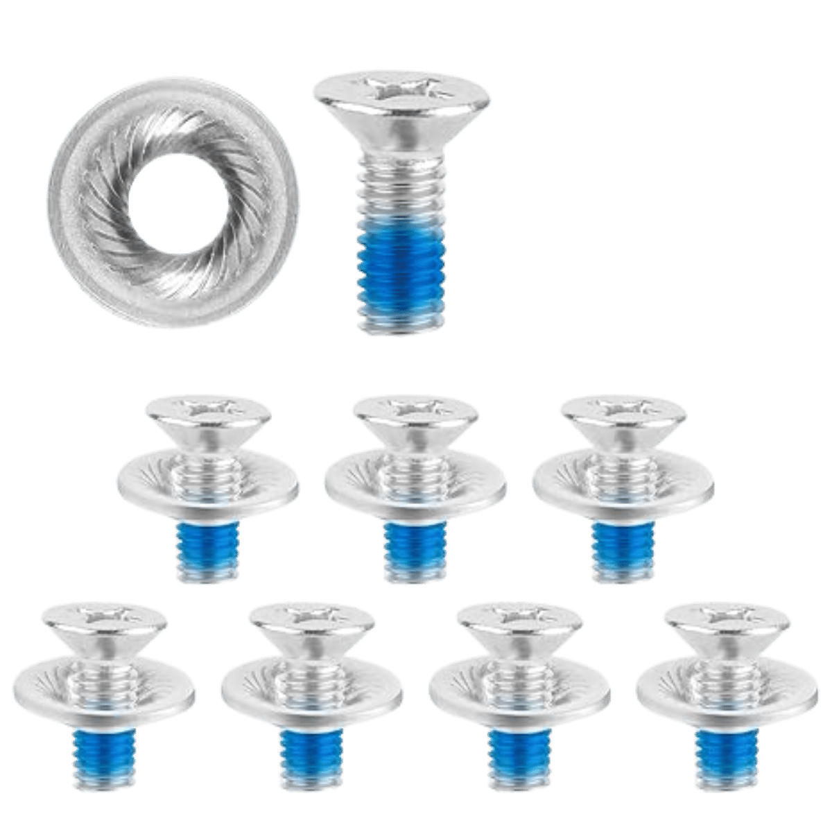 SNOWBOARD HARDWARE SET 8PC