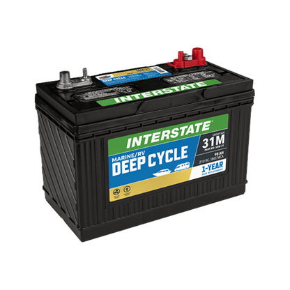 INTERSTATE MARINE/RV 12V BATTERY -  RIGHT
