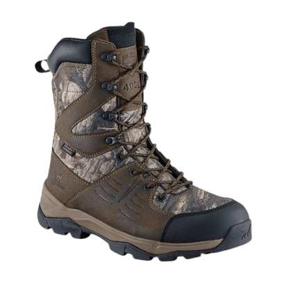 IRISH SETTER TERRAIN 10" 400GR WIDE WATERPROOF CAMO HUNTING BOOT - LEFT SIDE ANGLE