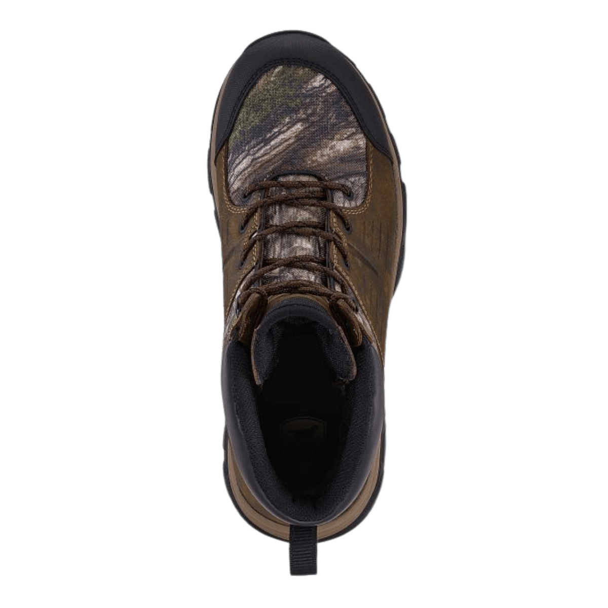 IRISH SETTER TERRAIN 10" 400GR WIDE WATERPROOF CAMO HUNTING BOOT - TOP VIEW