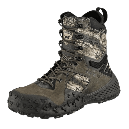 IRISH SETTER VAPRTREK MEN’S 8" WATERPROOF HUNTING BOOT – REALTREE APX CAMO - SIDE VIEW