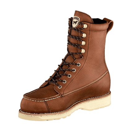 IRISH SETTER MEN'S WINGSHOOTER 9'' ULTRA DRY WIDE LEATHER BOOT - AMBER - RIGHT ANGLE